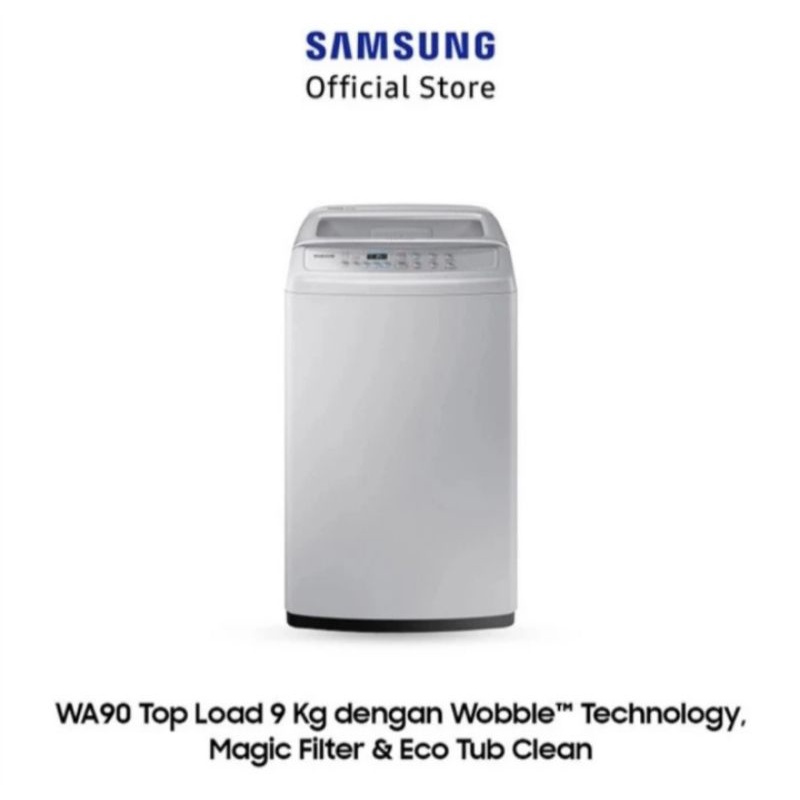 Mesin Cuci Samsung WA90H4200SG/SE | Top load 9kg 90H4200 WA-90H4200SG