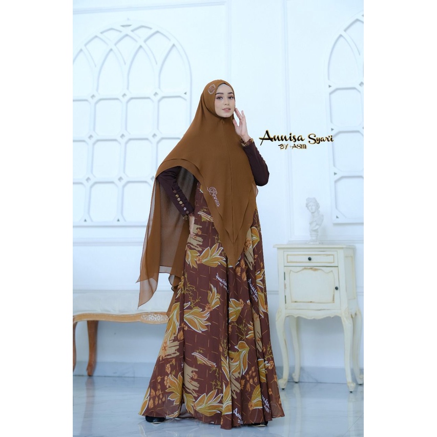 ORIGINAL Annisa Syar’i by ASM set Syar’i