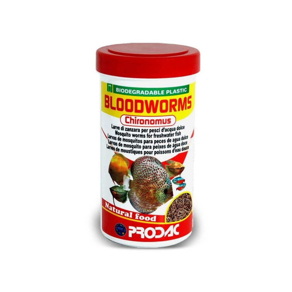 

Pet Republic Makanan Ikan Hias PRODAC BloodWorms 20gr
