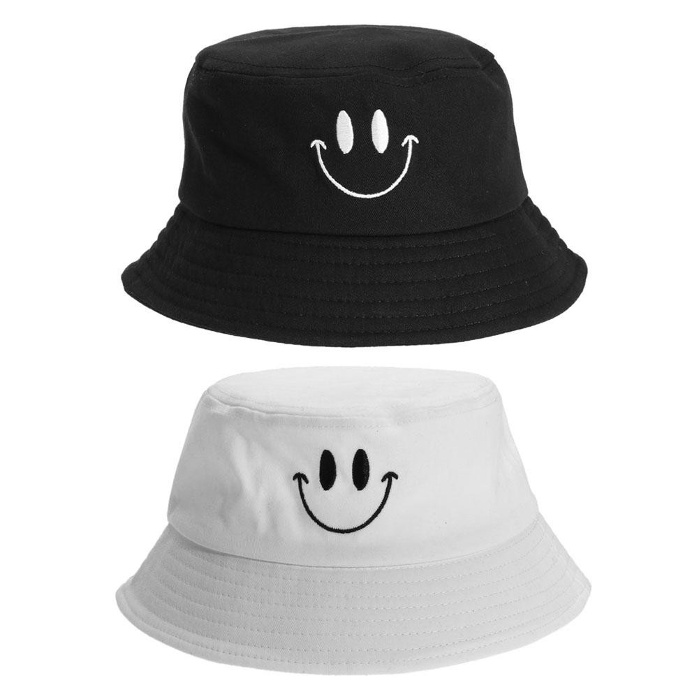 bucket hat smiley