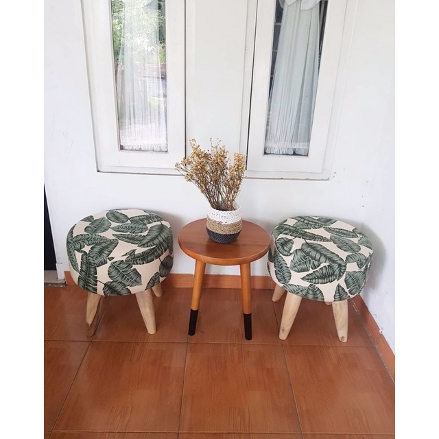 SATU SET STOOL + KURSI