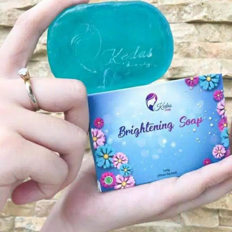KEDAS BEAUTY- SABUN KEDAS / BRIGHTENING SOAP / SABUN PEMUTIH 100G-ORIGINAL KEDAS BEAUTY