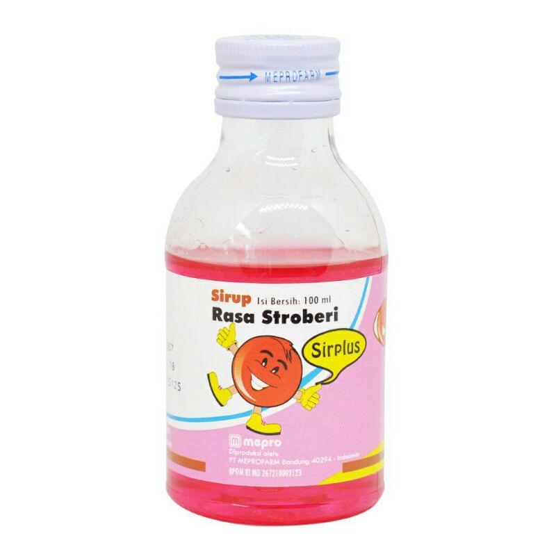 Sirplus sirup strawbery | Sirplus sirup anggur botol 100ml