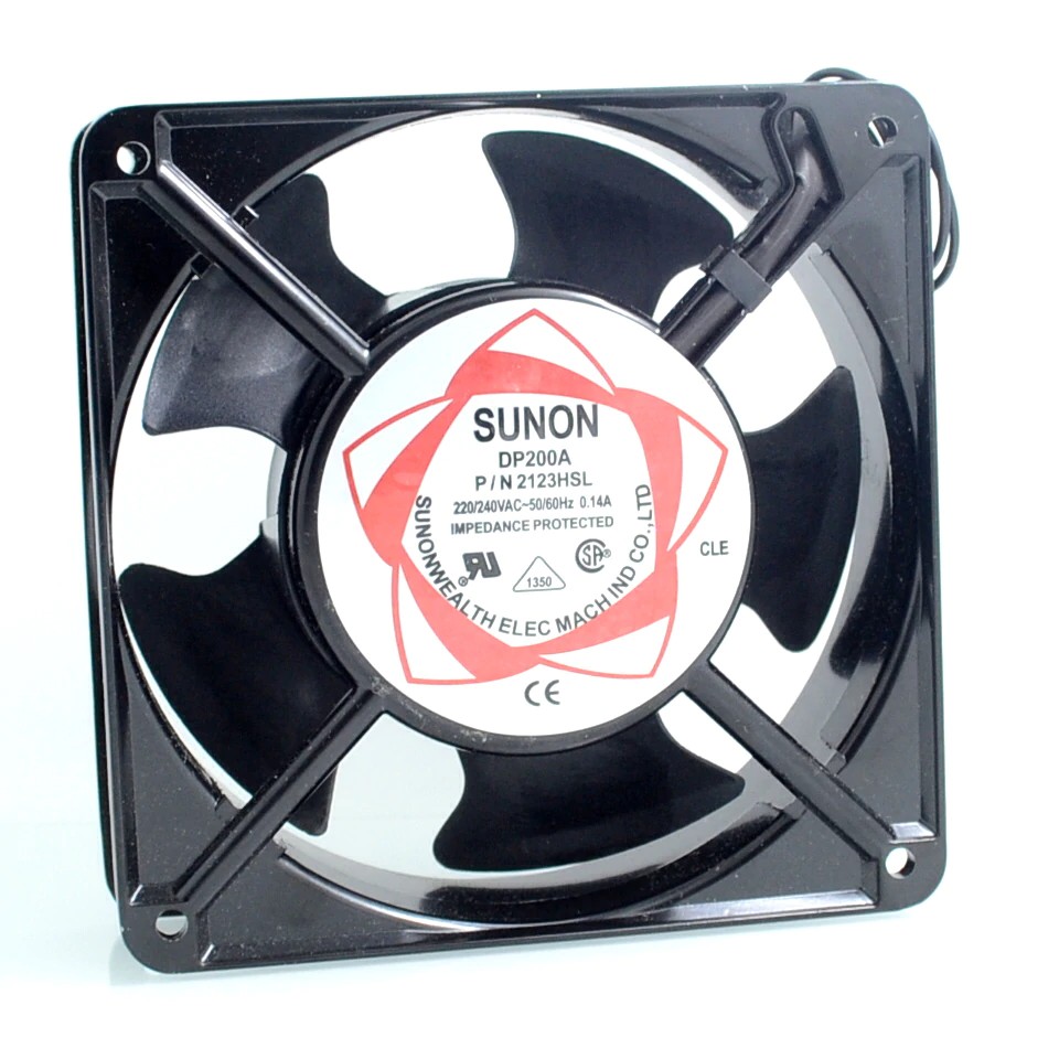 Import Cabinet Cooling Fan Dp200a P N 2123hsl 220v 014a Axial Fans 120 120 38mm Shopee Indonesia