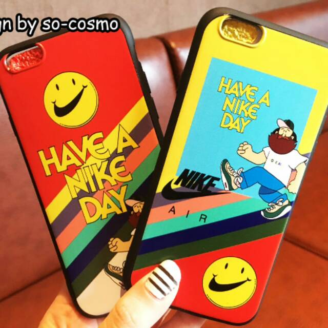 Case adidas have a nike day/silikon