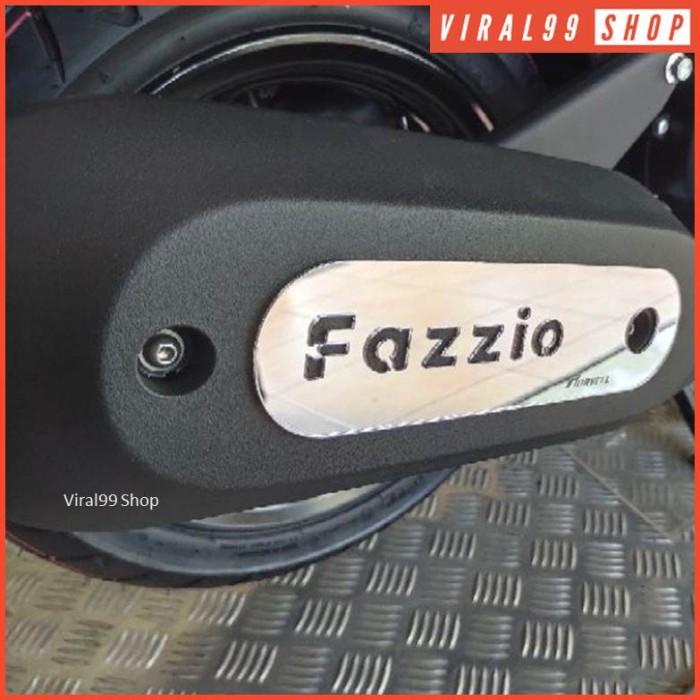 Aksesoris Garnis Knalpot Yamaha Fazzio Muffler Garnish Cover
