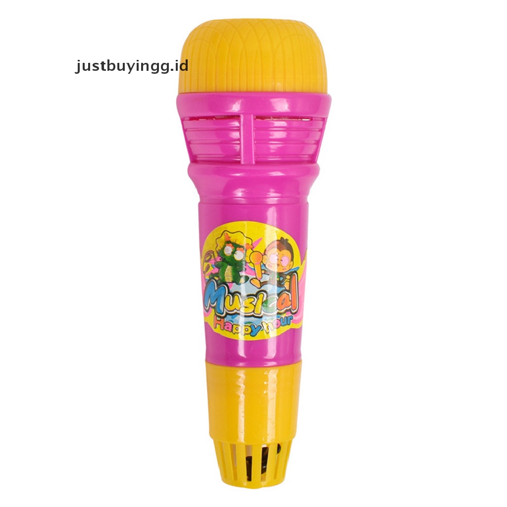 Justbuyingg.Id Mainan Microphone Echo Pengubah Suara Untuk Hadiah Ulang Tahun Anak 0-0 - 0 &quot;