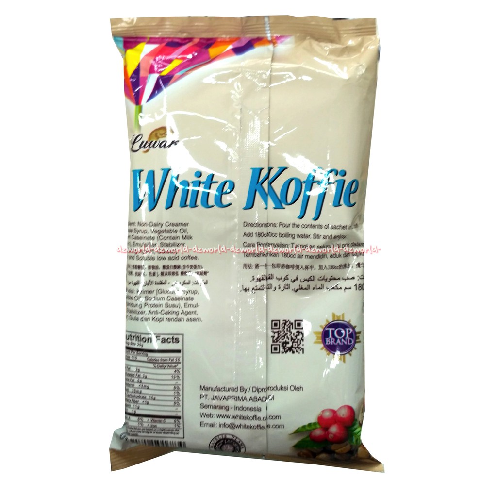 Luwak White Koffie 10sachet Kopi Luwak white coffee