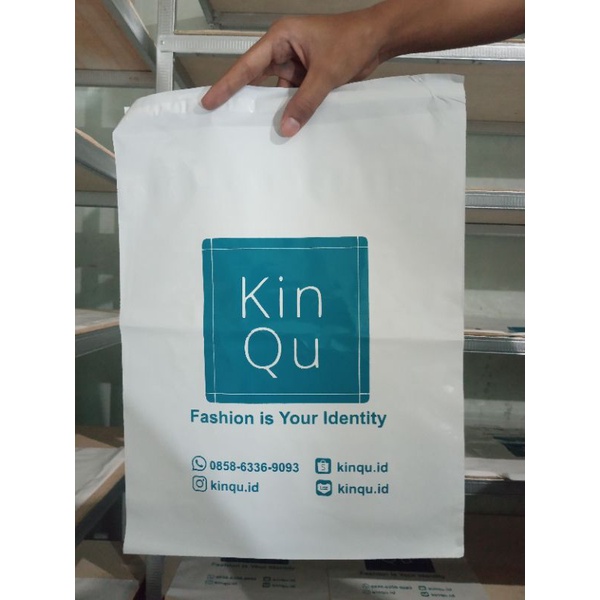 Sablon Plastik Polymailer/plastik Packing Isi 100pcs