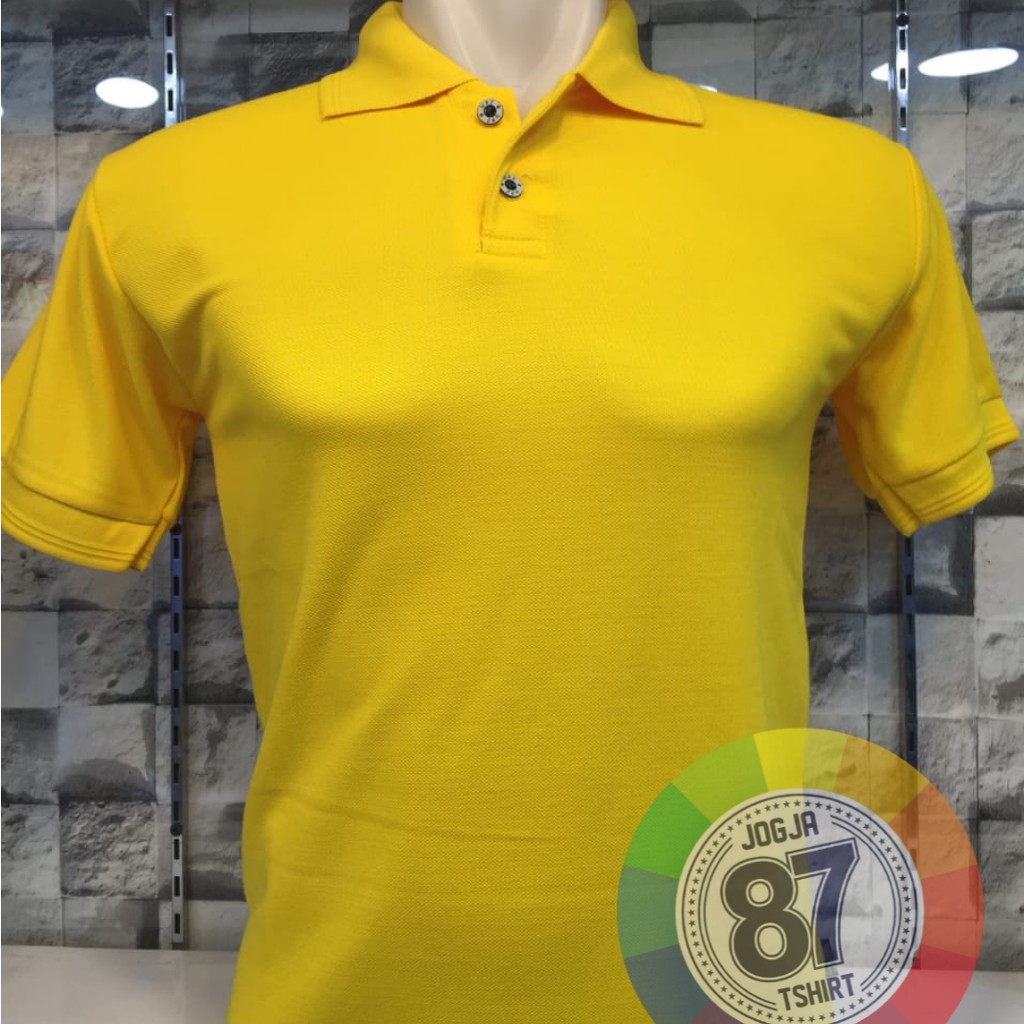KAOS POLO KUNING