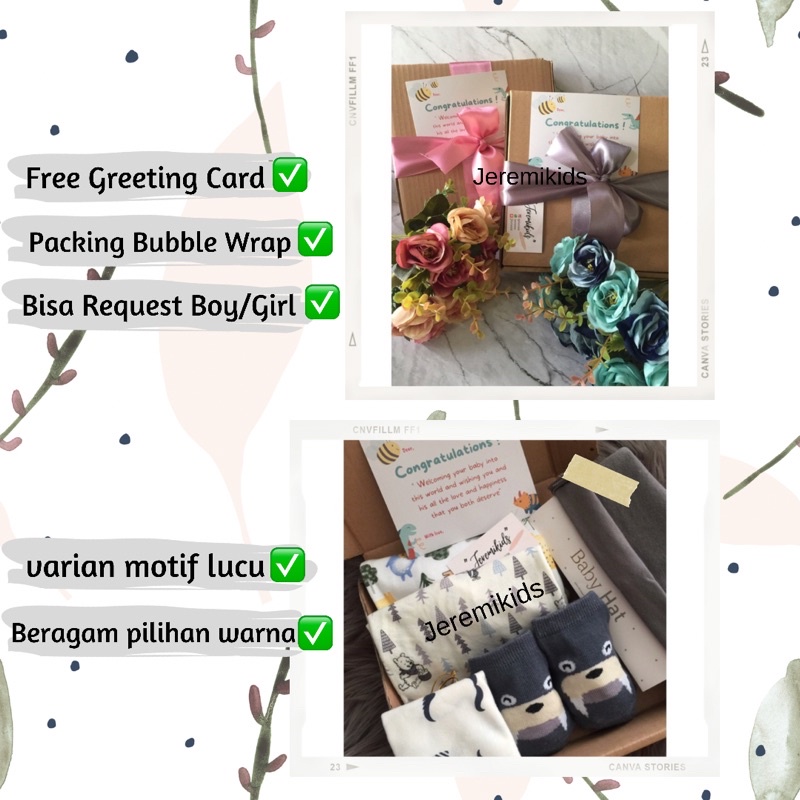 Hampers Kado Bayi | Hampers Jumper Bayi | Kado Lahiran | Baby Gift set-2