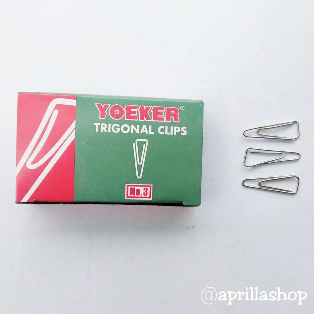 

Papper Clip No. 3 (kecil) isi 50 Yoker