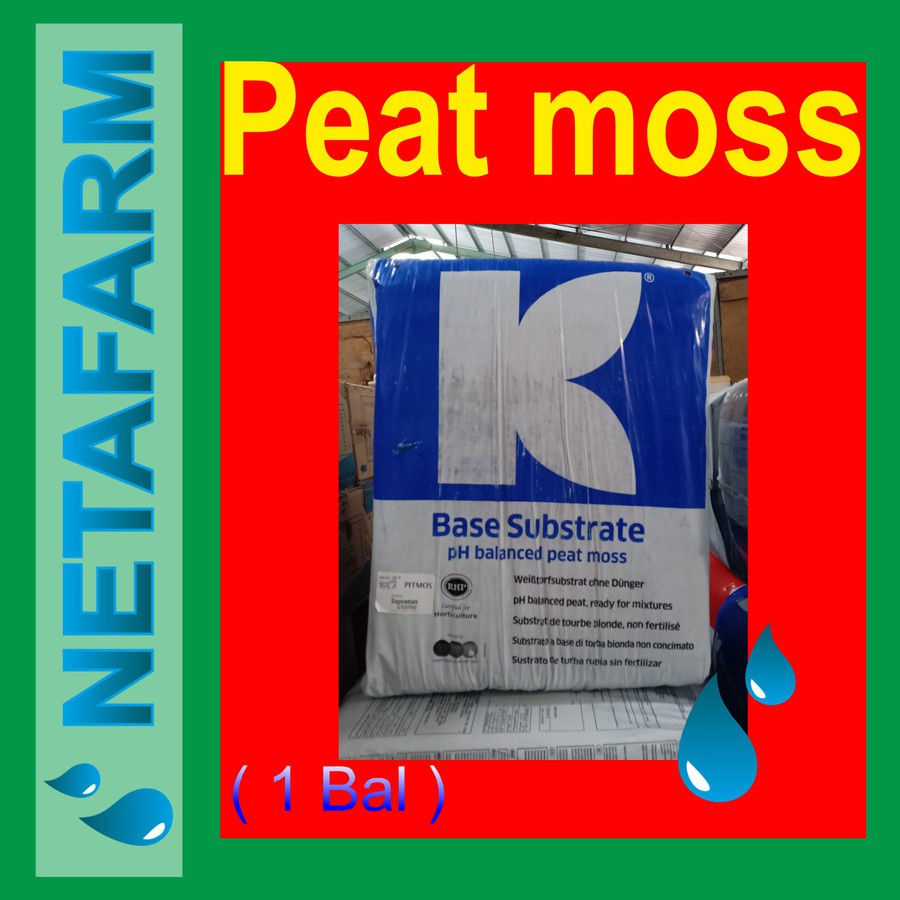 Media Tanam PEATMOSS KLASMANN - Kemasan 1 Bal