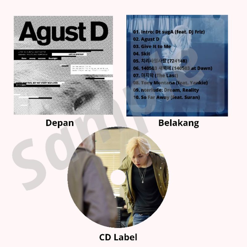 [CD BLANK] BTS MIXTAPE