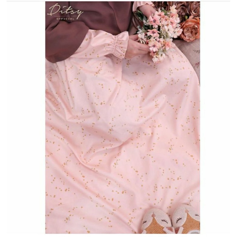 ditsy april '22 maileen peach nightgown XL