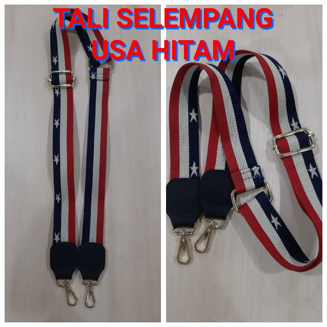 Tali import strap selempang fashion mudah diatur panjang pendekkan