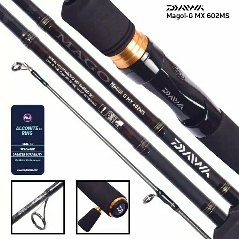 Joran Daiwa MAGOI G MX 562MHS 8-20Lbs|602MHS 8-20Lbs|602MS 6-14Lbs|Lomba|Galatama