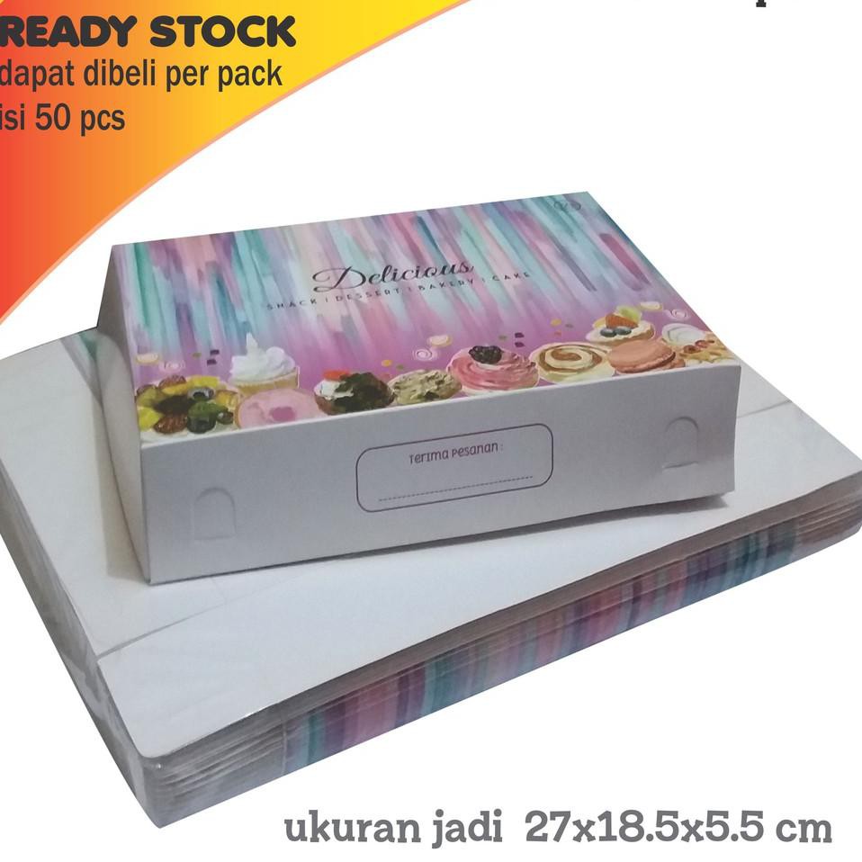 

Ready Dus Donat uk 27 x 18,5 x 5,5 cm Foodgrade (50 pcs ) !!