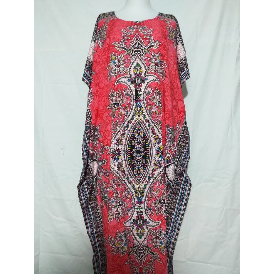 Daster Kalong Batik Putri Ayu Warna Pink Motif Bangkok