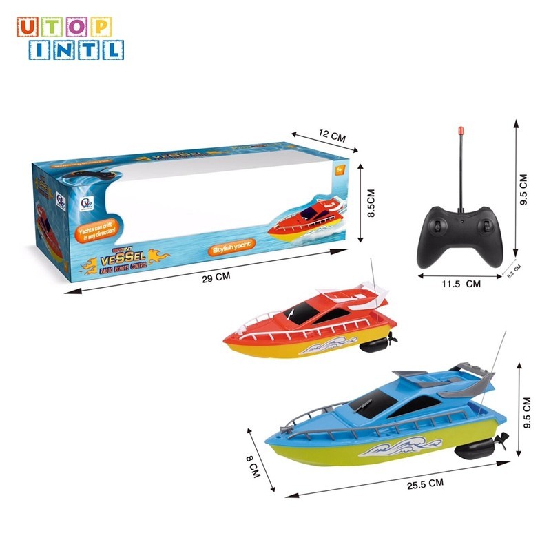 MWN.TOYS Mainan Remote Control Speed Boad Stylist Yacht No.350-F3