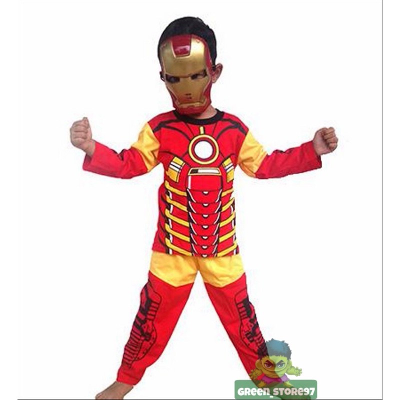 KOSTUM ANAK SUPERHERO IRONMEN