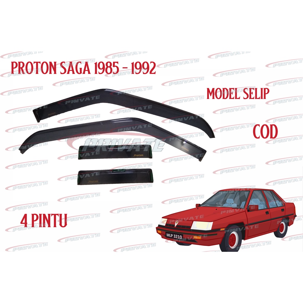 TALANG AIR MOBIL PROTON SAGA 1985-1992 MODEL SELIP