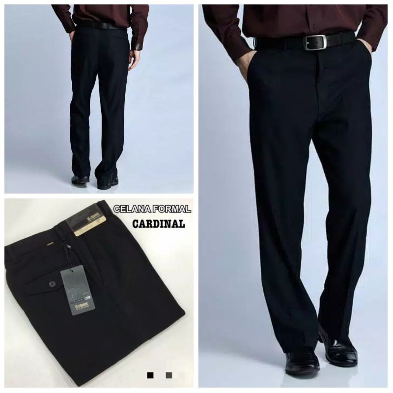 CELANA KERJA | CELANA STANDAR FIT | CELANA PANJANG PRIA | CELANA KANTOR | CELANA FORMAL | 27-38