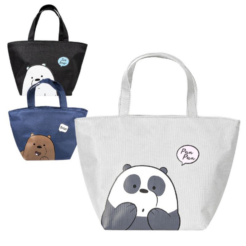 Miniso Tas Makan karakter We Bare Bears
