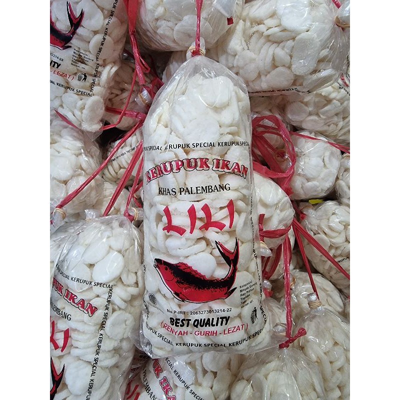 

Kerupuk Lily coin asli palembang