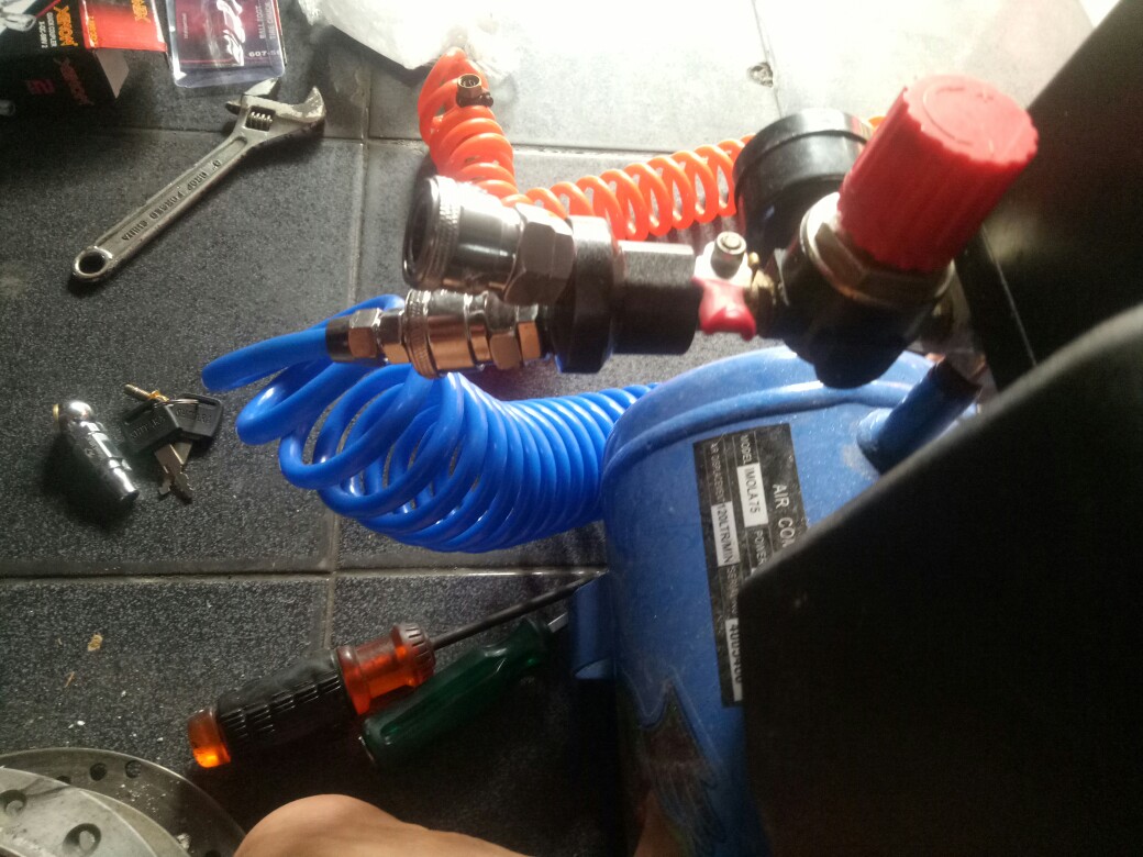 Coupler Kompresor Cabang 2 Quick Coupling 2 Way