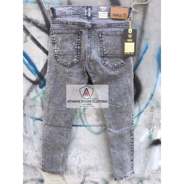 Celana panjang jeans pria robek robek/celana panjang jeans skiny/celana panjang jeans streetc