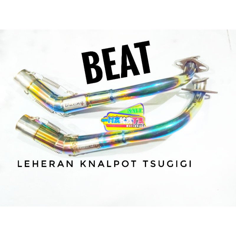 leheran knalpot rainbow tsugigi beat knalpot variasi beat rainbow leher knalpot rainbow beat daeng