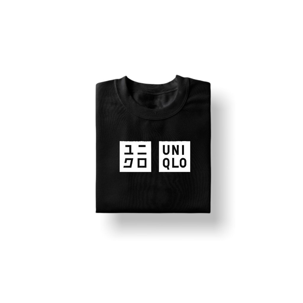 COD BAYAR DI TEMPAT KAOS BAJU UNIQLO LOGO KATUN KOMBED 30S PREMIUM DISTRO PRIA WANITA TSHIRT TEES-1
