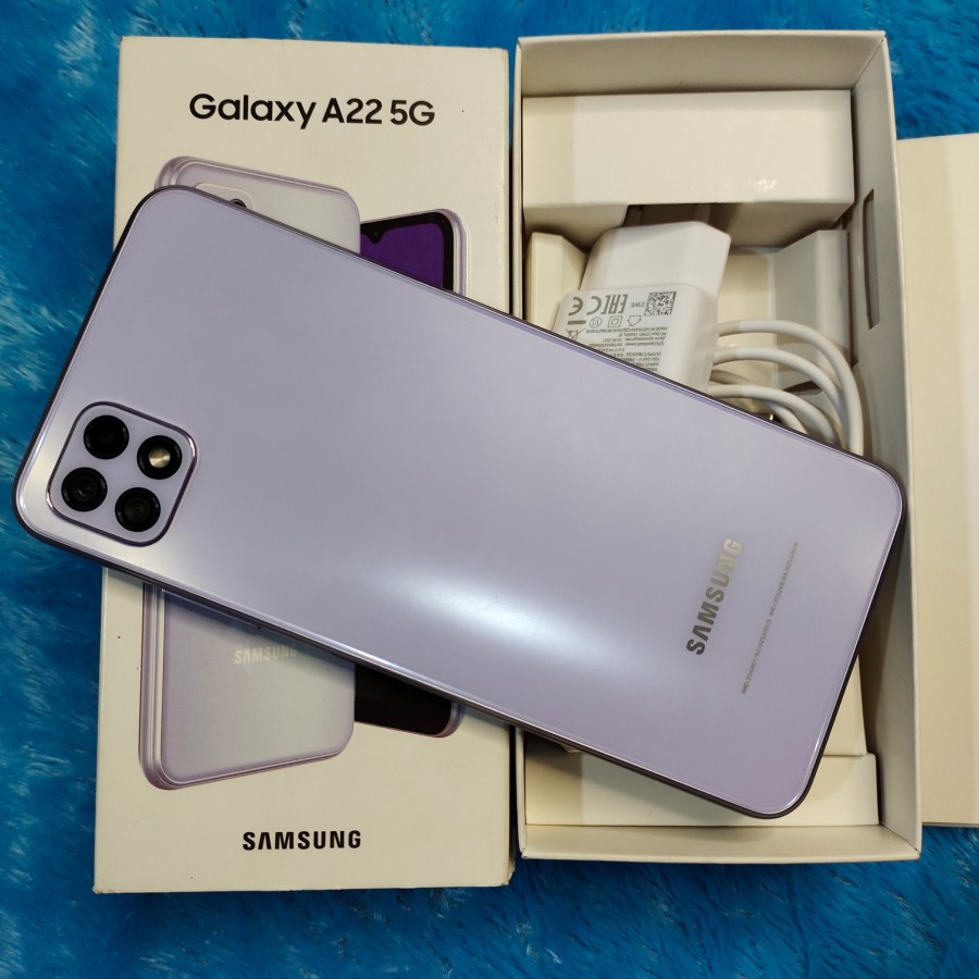 Jual SAMSUNG GALAXY A22 5G - Ram 6/128 Gb SECOND FULLSET | Shopee Indonesia