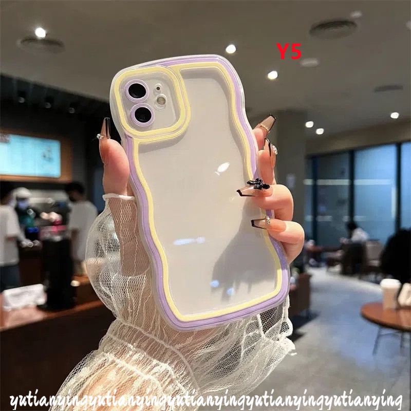 Soft Case Transparan Warna Macaron Untuk iPhone 7 8 6 6s Plus XR 7plus 8plus X XS Max SE 2020 11Pro Max