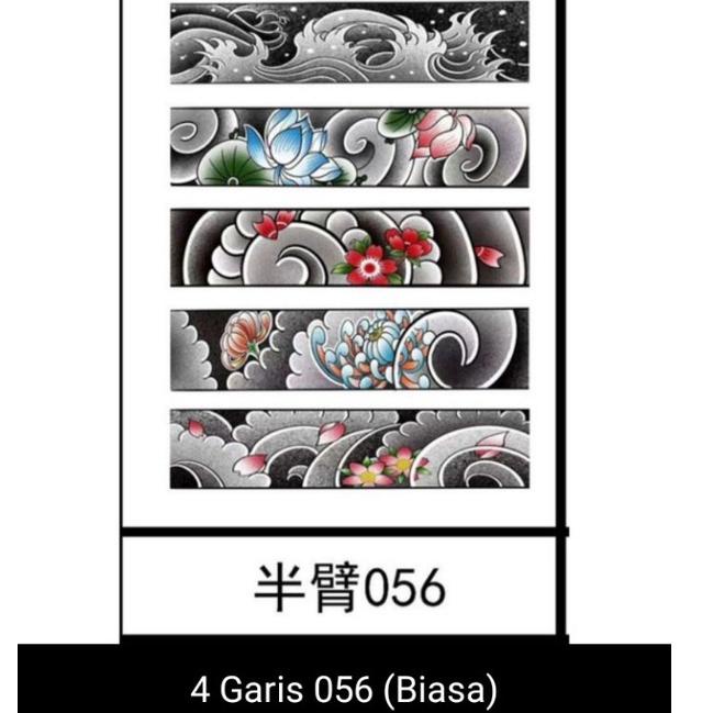 [BRG. 283429] tatto temporer modelgelang pergelangan lengan dan kaki