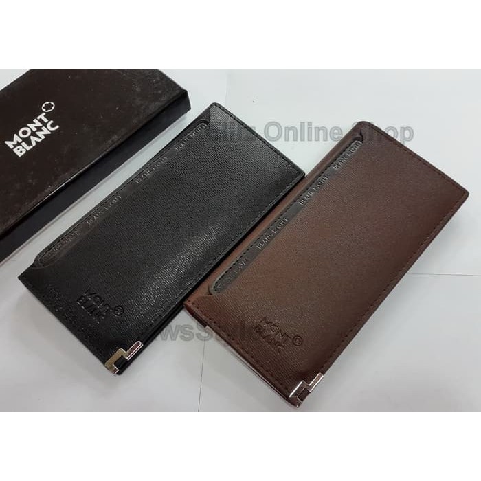 Dompet Panjang Pria Mont Blanc - Best Seller - Hitam
