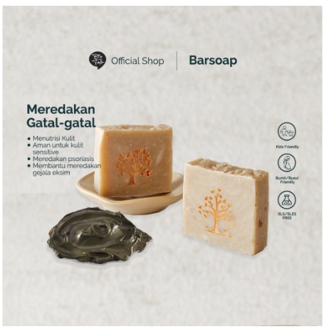 BioTalk Herbal Handmade Soap - Dead Sea Mud - Kulit Normal - 120 gram