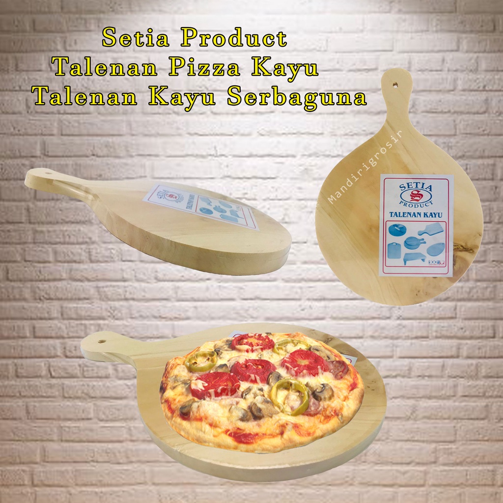 Setia Product * Talenan Pizza Kayu * Talenan kayu *  Talenan Kayu Serbaguna