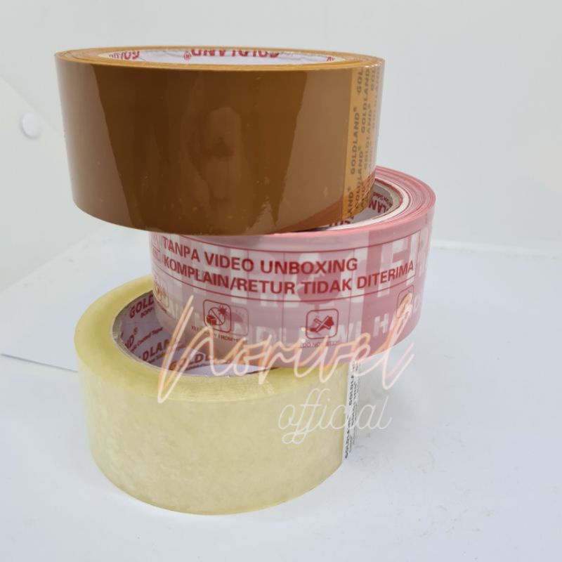

LAKBAN COKLAT PUTIH FRAGILE 45MMX100YARD FULL UNBOXING
