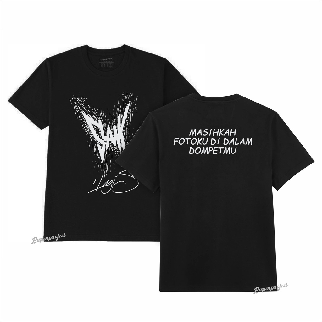 Kaos band Slank lagi sedih cotton combed 20s