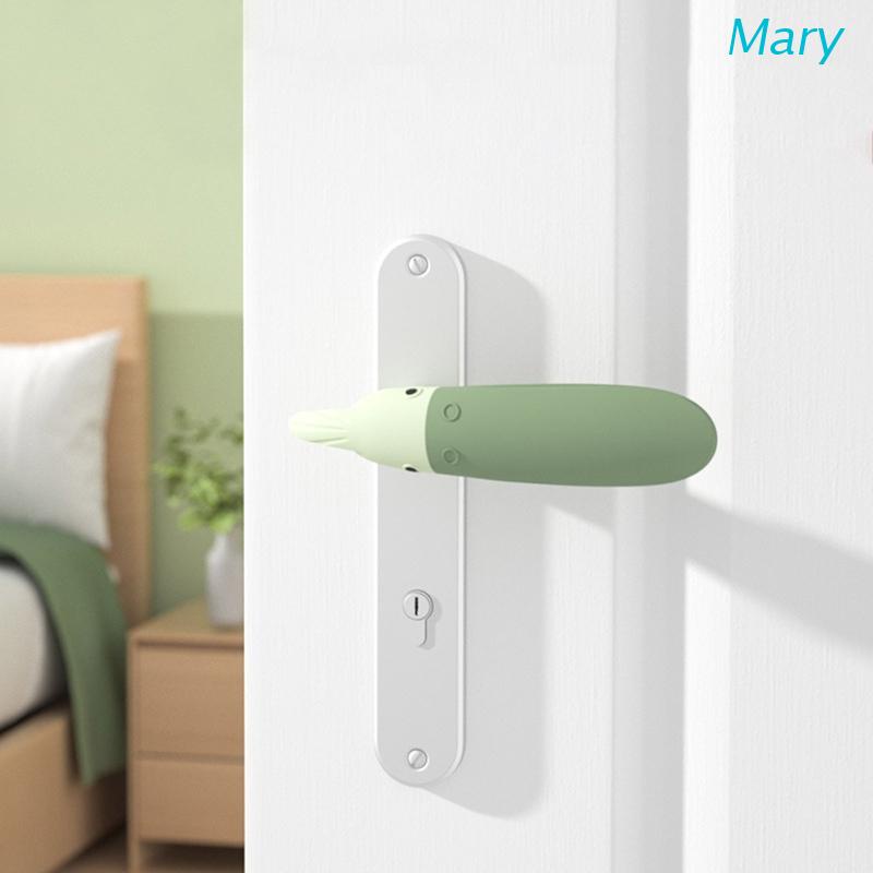 Mary Cover Gagang Pintu Bentuk Burung Mulut Besar Bahan Silikon Anti Statis Untuk Keamanan Bayi / Anak