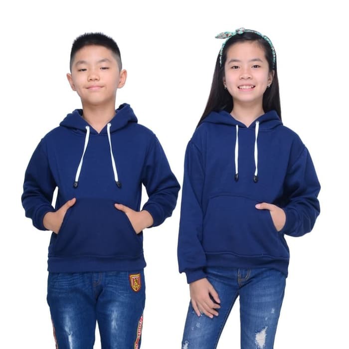 SWEATER ANAK POLOS JUMPER ANAK HODIE ANAK 2-10 tahun