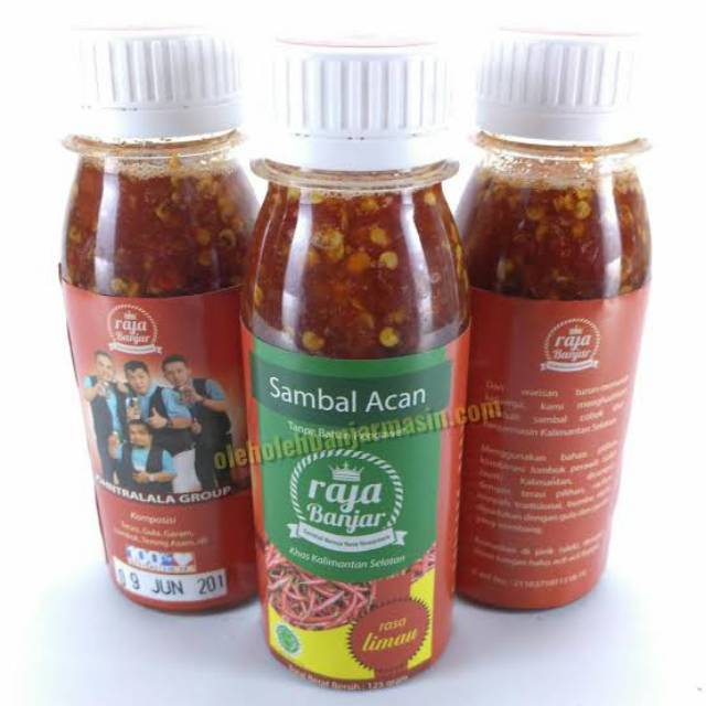 

Sambal acan raja banjar 125g