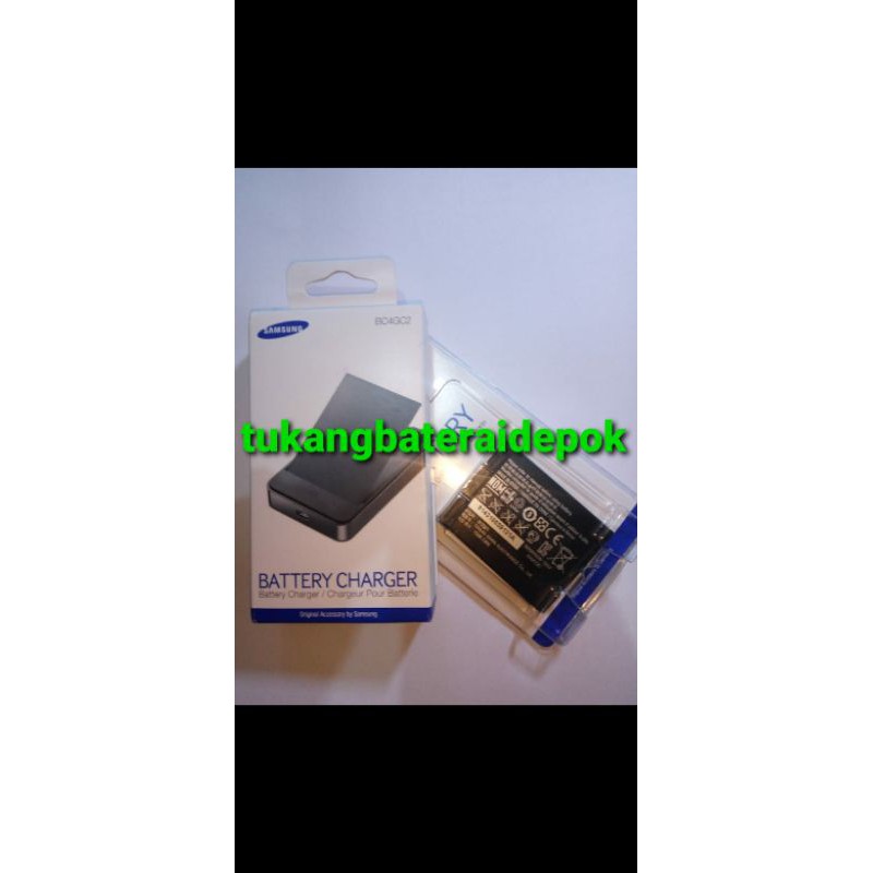 Baterai Batre Batrai Samsung Galaxy EK-GC200 GC200 Original 100% 2000mah Bonus Dock Charger BC4GC2