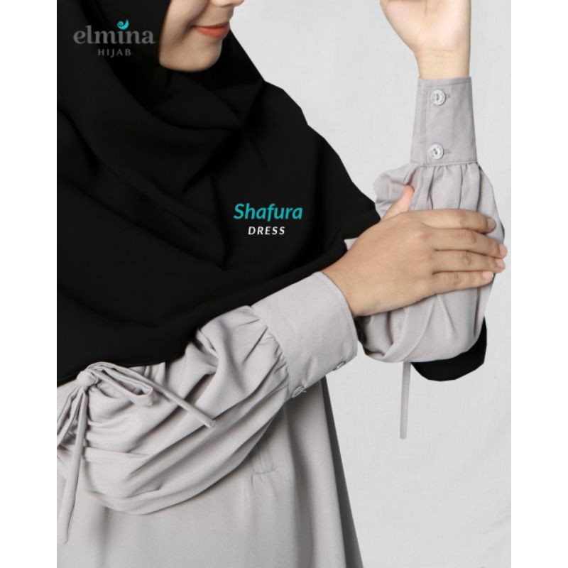 Gamis Polos | Syafura Drees by Elmina Hijab