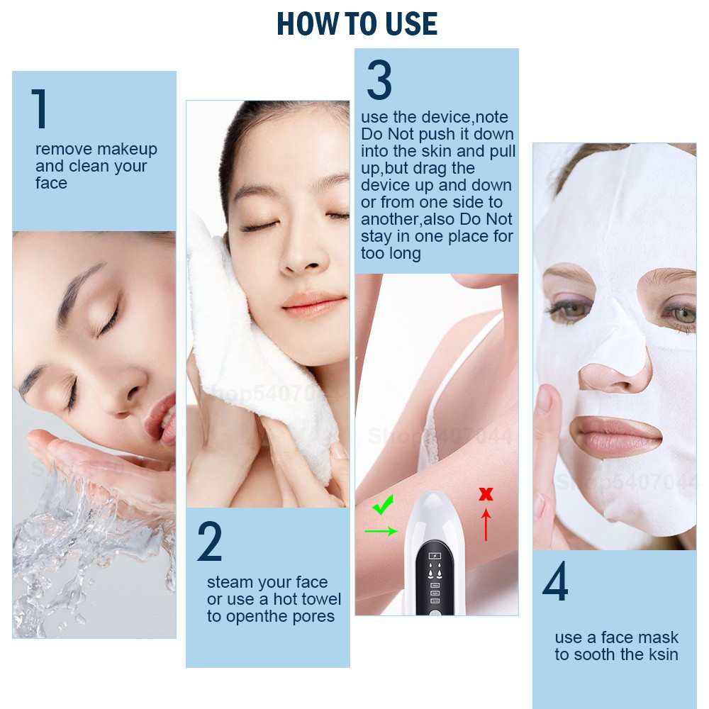 COD  Small Bubble Blackhead Remover Komedo Listrik USB Pori Jerawat Penghapusan