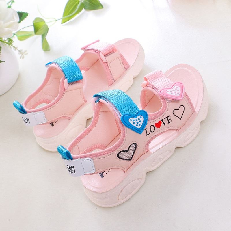 KDDJSK806-pink Sandal Gunung Anak Cewek Cantik Import