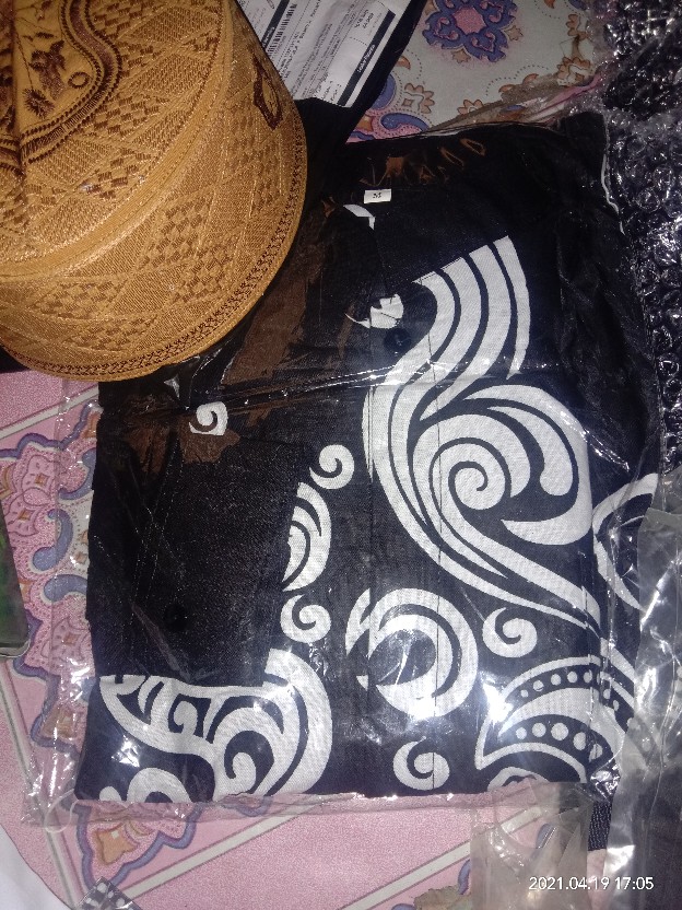 Setelan Sarung Macan Mojang Kemeja _sarung Batik_sarung Batik Pekalongan