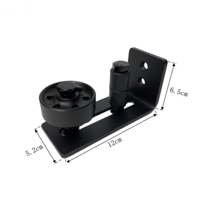 Adjustable Sliding Floor Guide Support Roller Retainer Untuk Barn Door Sliding